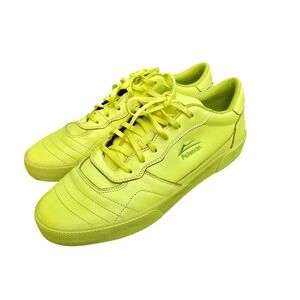 Lakai‎ Paterson Cambridge Skate Shoes Lime Green Leather Sneakers Mens Size 10.5